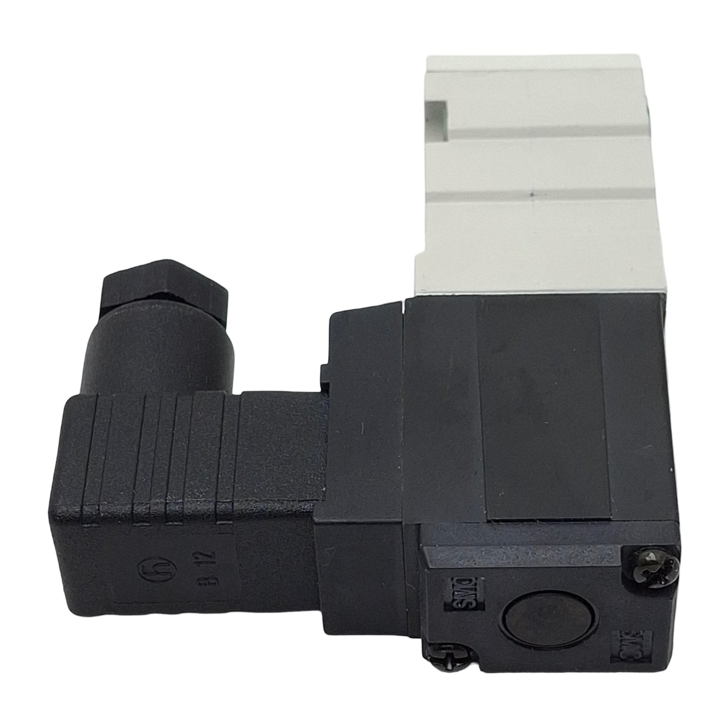 Used SMC NVKF334V-5DZ Vacuum Solenoid Valve, 2-Way, -100kPa ~0.7MPa, 24VDC Coil