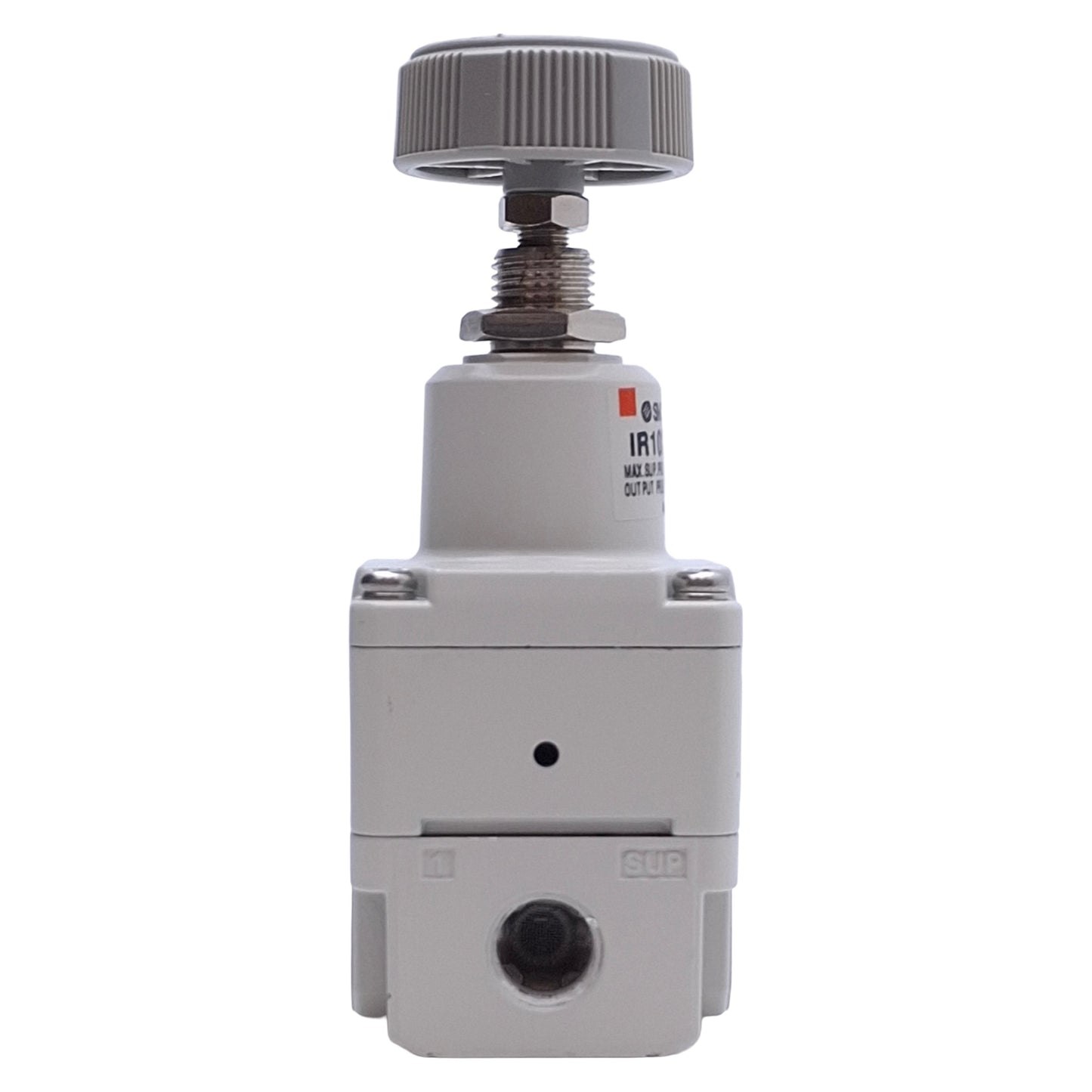 Used SMC IR1020-N01 Precision Regulator, Set Pressure: 1.4 ~120psi, 1/8" NPT Ports