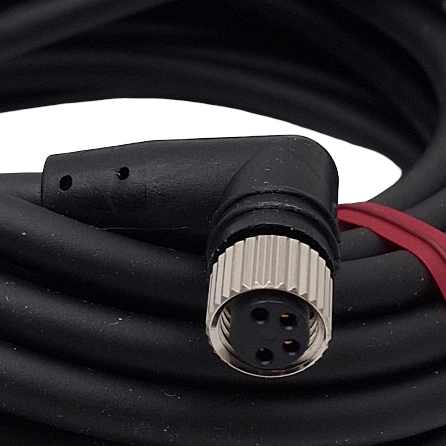 New Keyence GT2-CHL5M LVDT Sensor Head Cable, 4-Pin M8 to L-Type E-Con Connector, 5m
