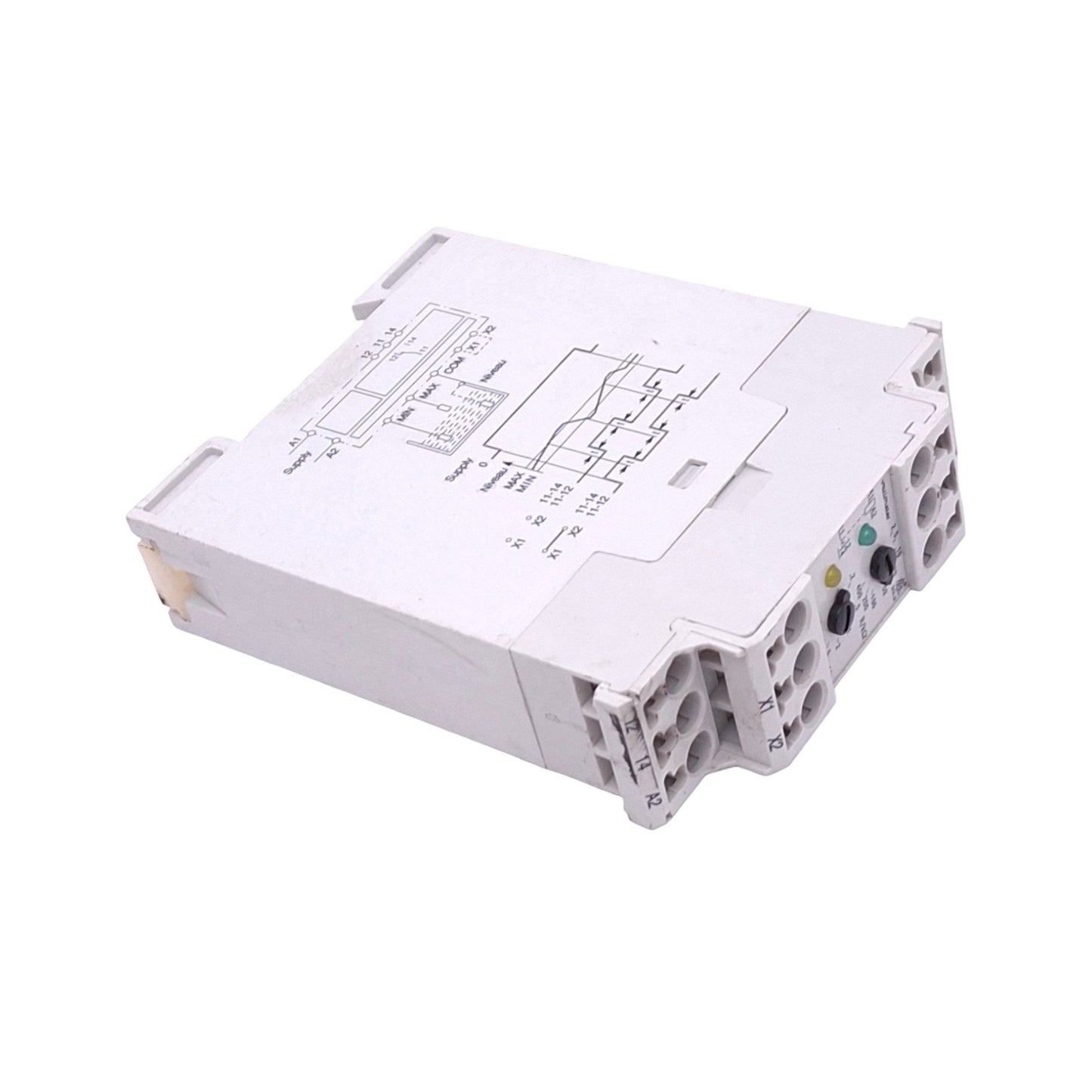 Used Dold MK9151.11 VARIMETER Level Sensing Relay, 220-240VAC 50-400Hz, 2-450kOhm
