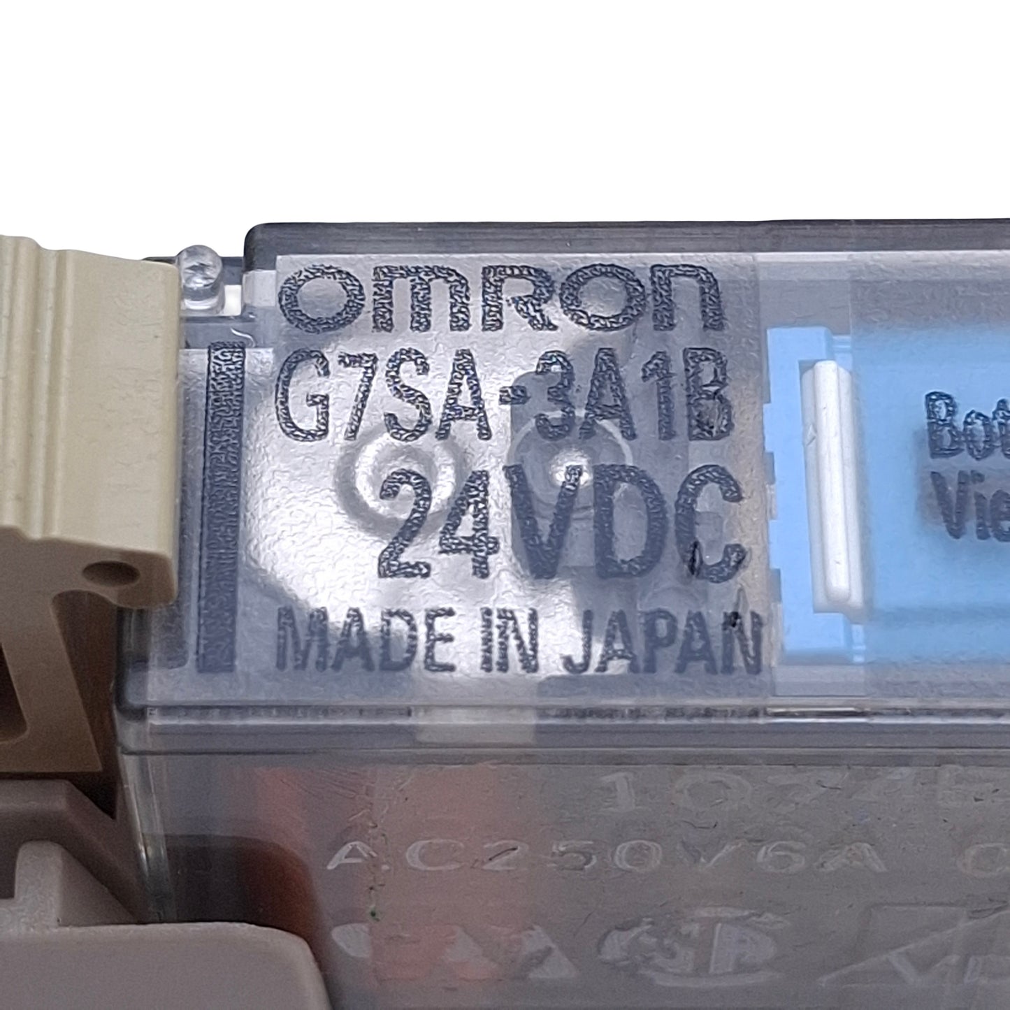 Used Omron G7SA-3A1B P7SA-10F Safety Relay w/Socket 3PST-NO SPST-NC, 6A, 24VDC Coil