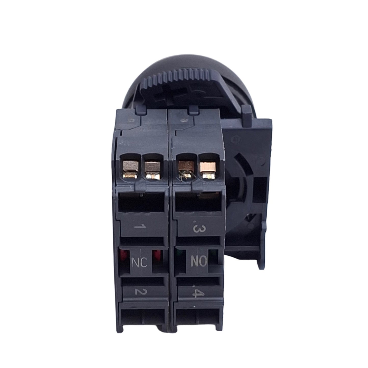 Used Allen Bradley 800FP-E1 Pushbutton, White, Momentary, 1NO+1NC, 600V 10A, 22mm