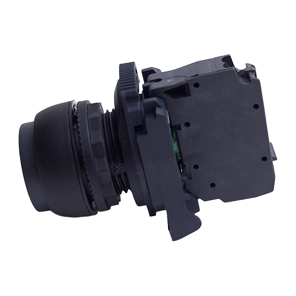 Used Allen Bradley 800FP-E2 Pushbutton, Black, Momentary, 1NO, 600V 10A, 22mm