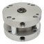 Used Bimba FO-501 FLAT-1 Compact Cylinder ø2-1/2in Bore, 1in Stroke, 1/4in NPT 200psi