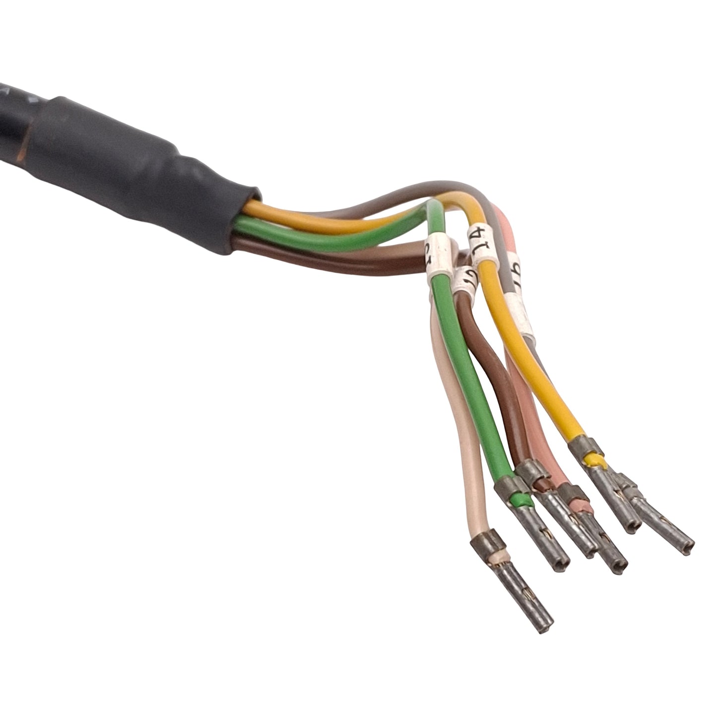 Used Yokogawa WU40-LH05 Conductivity Cell Sensor Cable, 6+PE DIN Female, 5m Long