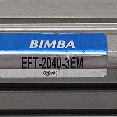 Used Bimba EFT-2040-3EM Compact Guided Pneumatic Cylinder, ø20mm Bore, 40mm Stroke