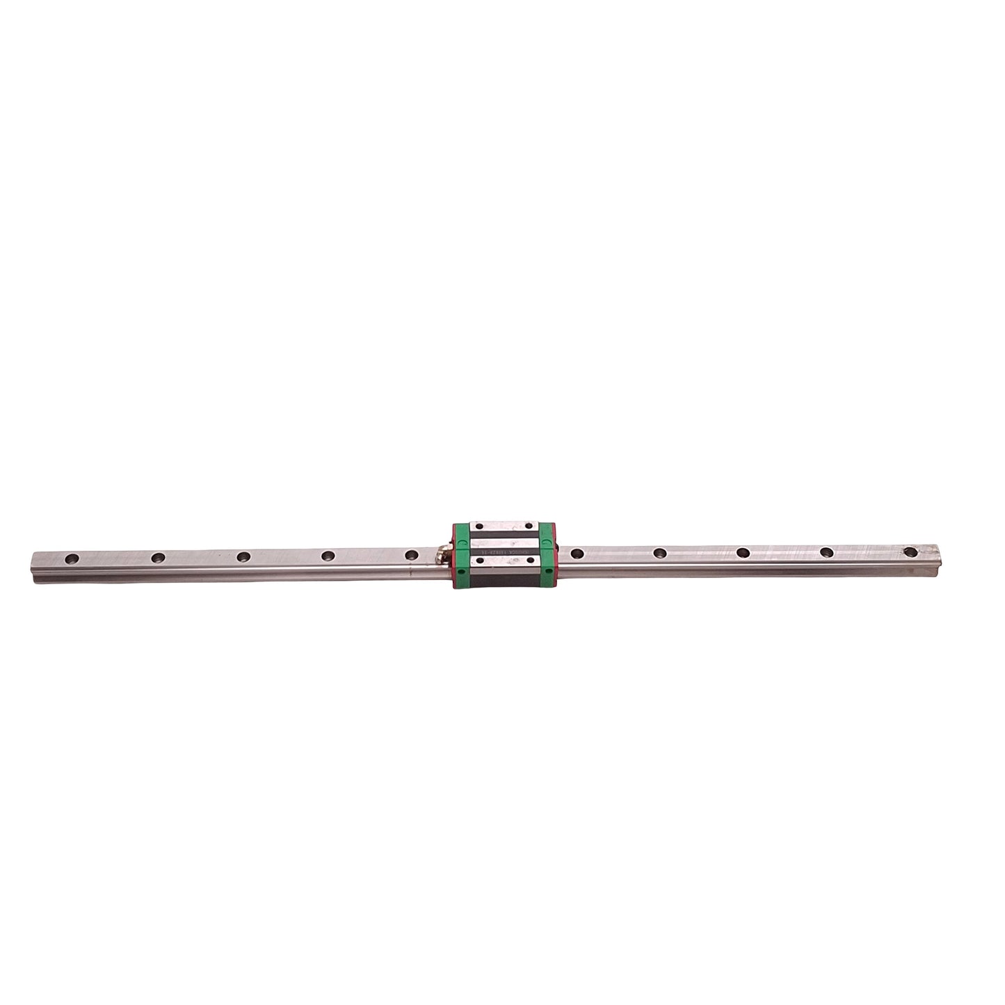 Used Hiwin HGH20CA Ball Bearing Carriage Block Slide on 650mm Linear Guide Rail