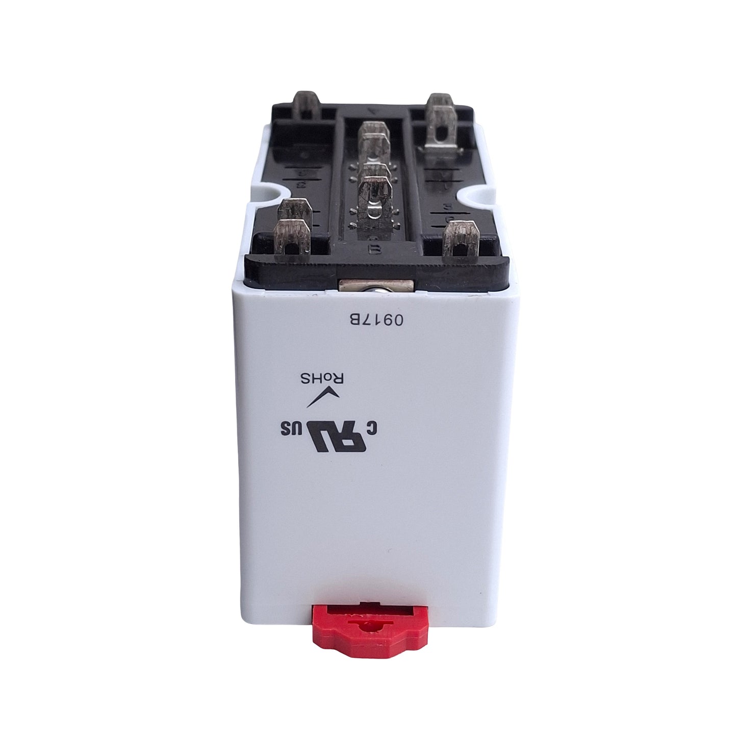 Used Magnecraft 385XBX-24D Latching Relay, DPDT, 24VDC Coil, 240VAC 15A Rating