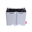 Used Magnecraft 385XBX-24D Latching Relay, DPDT, 24VDC Coil, 240VAC 15A Rating