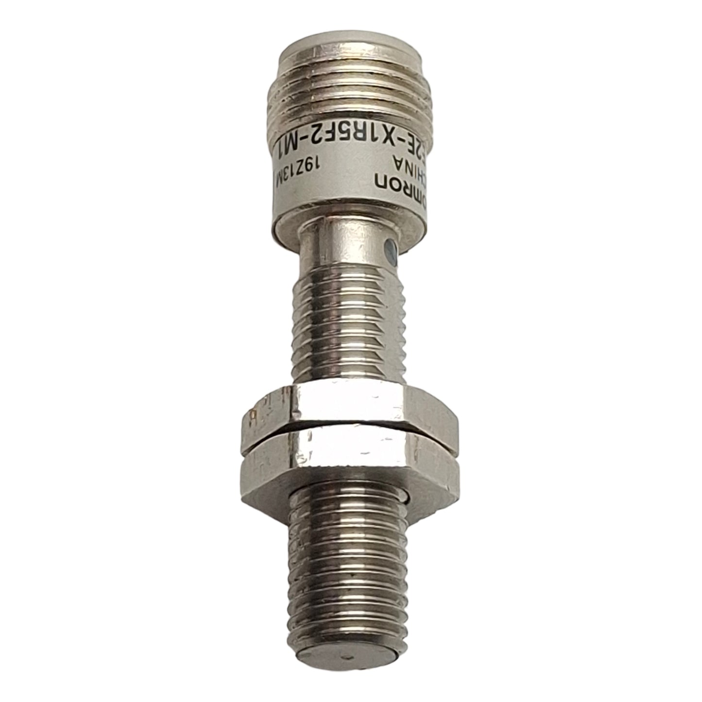 Used Omron E2E-X1R5F2-M1 Proximity Sensor, PNP NC, 1.5mm Range, 12-24VDC, 4-Pin M12