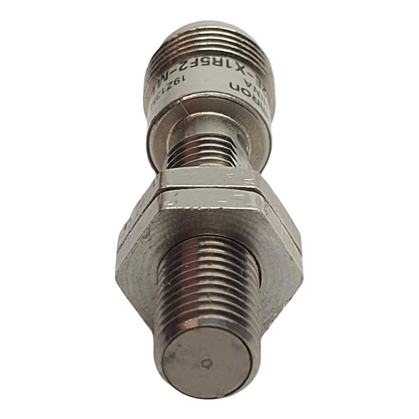 Used Omron E2E-X1R5F2-M1 Proximity Sensor, PNP NC, 1.5mm Range, 12-24VDC, 4-Pin M12
