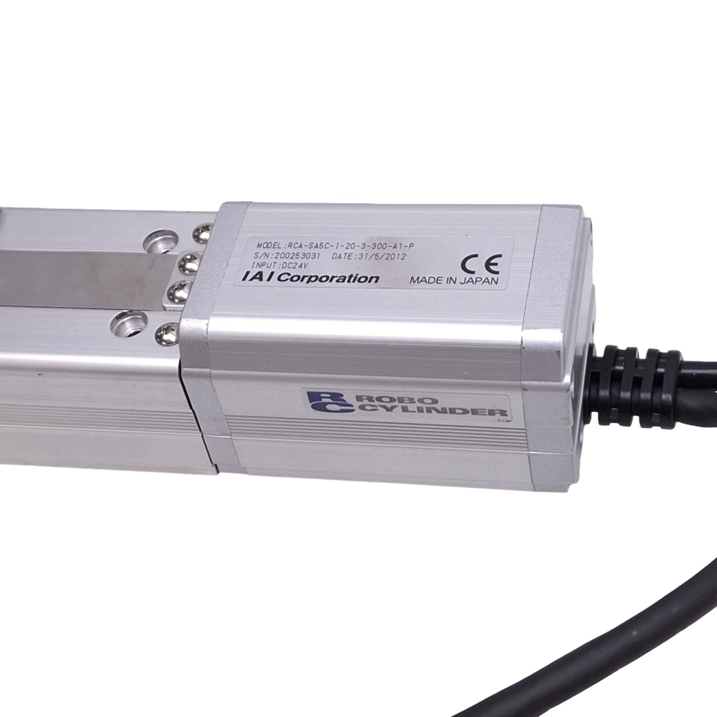Used IAI RCA-SA5C-I-20-3-300-A1-P Linear Actuator, 3mm Lead, 300mm Stroke, 24VDC