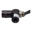Used Pneumadyne H11-30-44 Manual Air Control Valve, 3-Way 2-Pos, 1/8in NPTF, 125psi