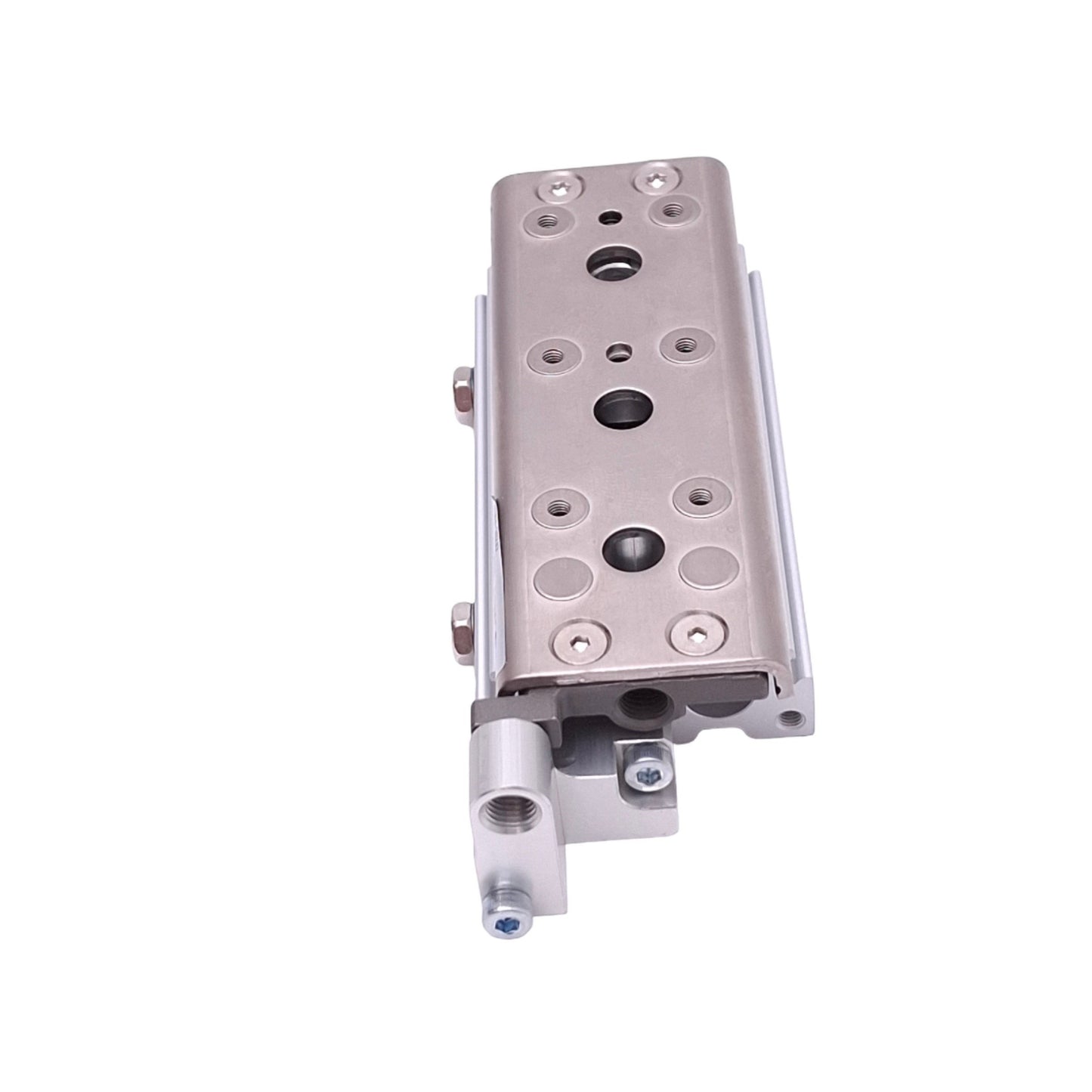 New SMC MXQ8A-30ZA7 Air Slide Table, 8mm Bore, 30mm Stroke, M5, 0.7MPa Max
