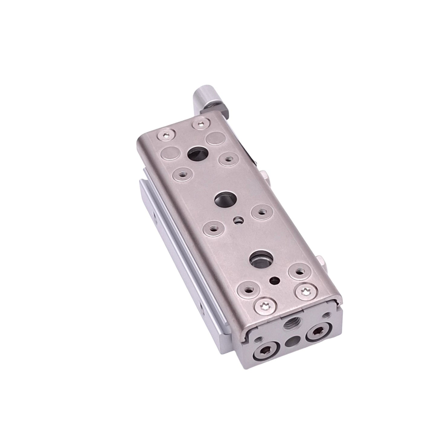 New SMC MXQ8A-30ZA7 Air Slide Table, 8mm Bore, 30mm Stroke, M5, 0.7MPa Max