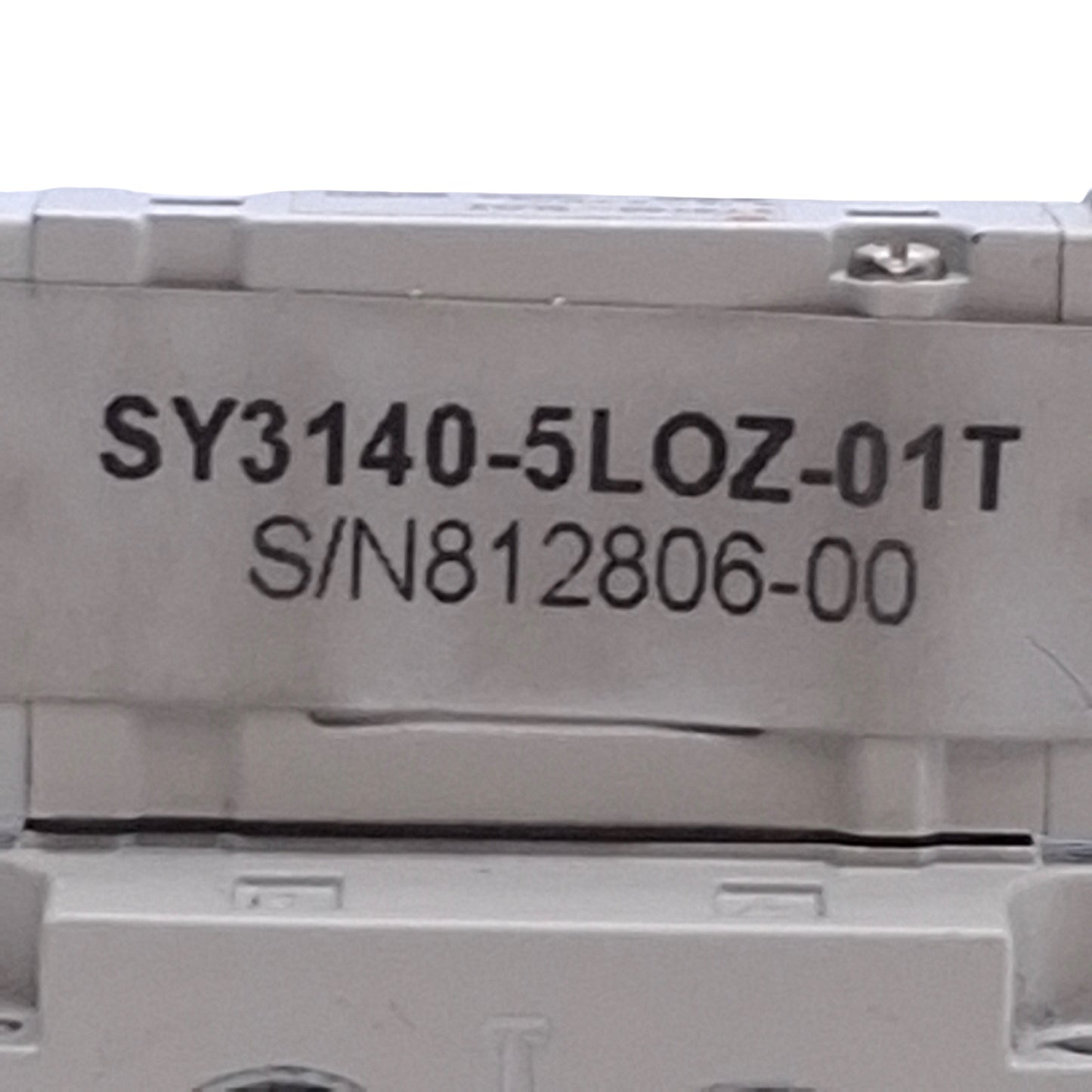 Used SMC SY3140-5LOZ-01T Solenoid Valve, 2-Position 5-Port, 1/8" NPT, 24VDC Coil