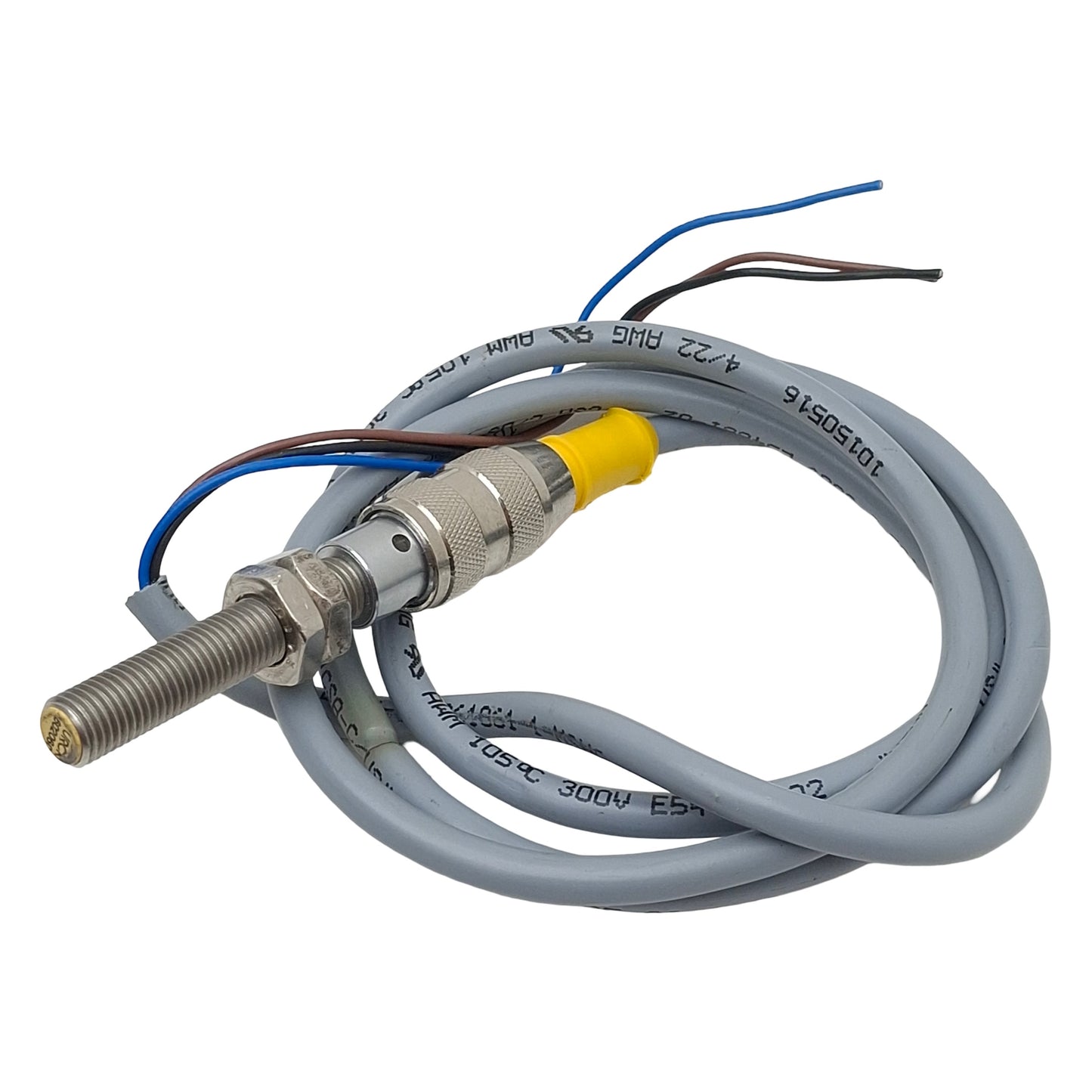 Used Turck BI2-EG08-AP6X-H1341 Inductive Sensor, PNP NO, 2mm Range, 10-30VDC, M8 x 1