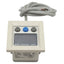 Used SMC ISE40A-M5-T Digital Pressure Switch, PNP, 12-24VDC, -0.1~1.0MPa 5-Wire Leads