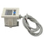 Used SMC ISE40A-M5-T Digital Pressure Switch, PNP, 12-24VDC, -0.1~1.0MPa 5-Wire Leads