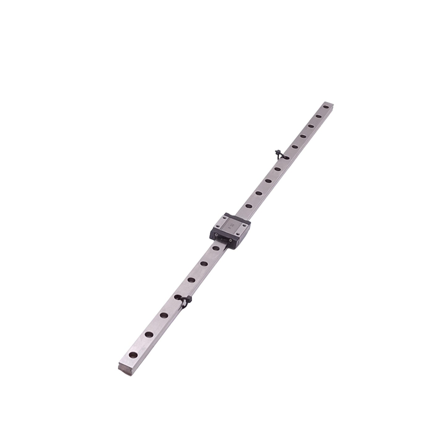 Used IKO LWL12B Linear Guide Block w/ 12x470mm Rail, 25mm Pitch, M3, 4290N Max