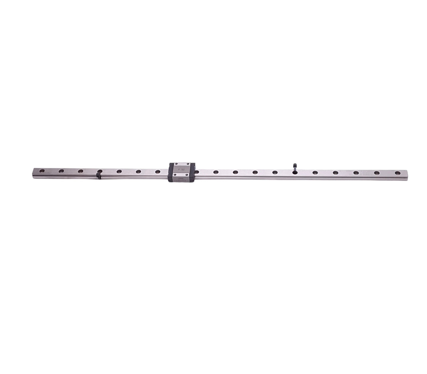 Used IKO LWL12B Linear Guide Block w/ 12x470mm Rail, 25mm Pitch, M3, 4290N Max