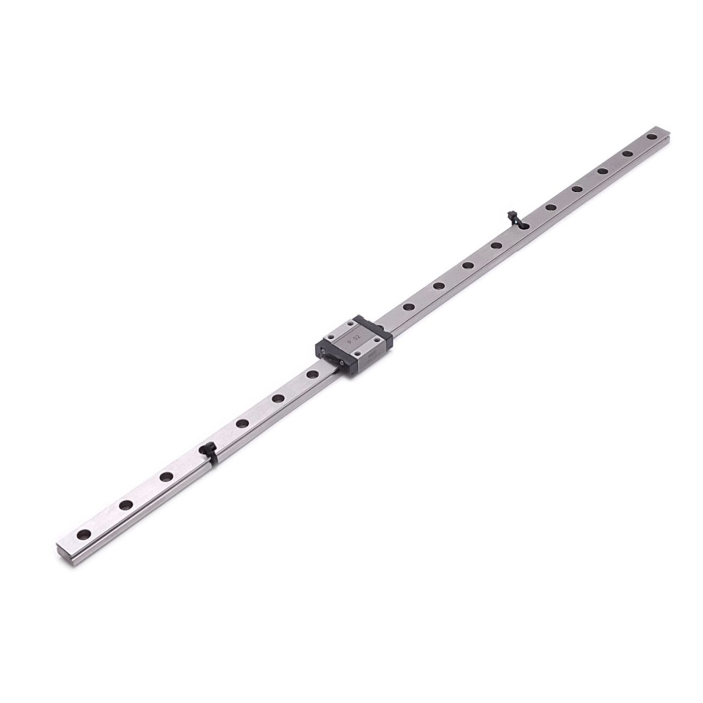Used IKO LWL12B Linear Guide Block w/ 12x470mm Rail, 25mm Pitch, M3, 4290N Max