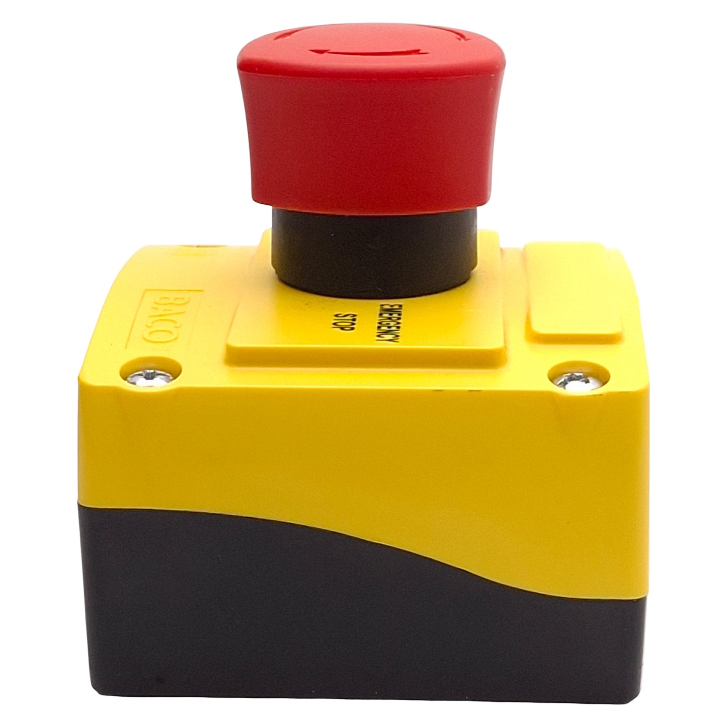 Used Baco LBX17302 Emergency Stop Control Station, Push-Turn, 2NC, 3A 240V, 22mm