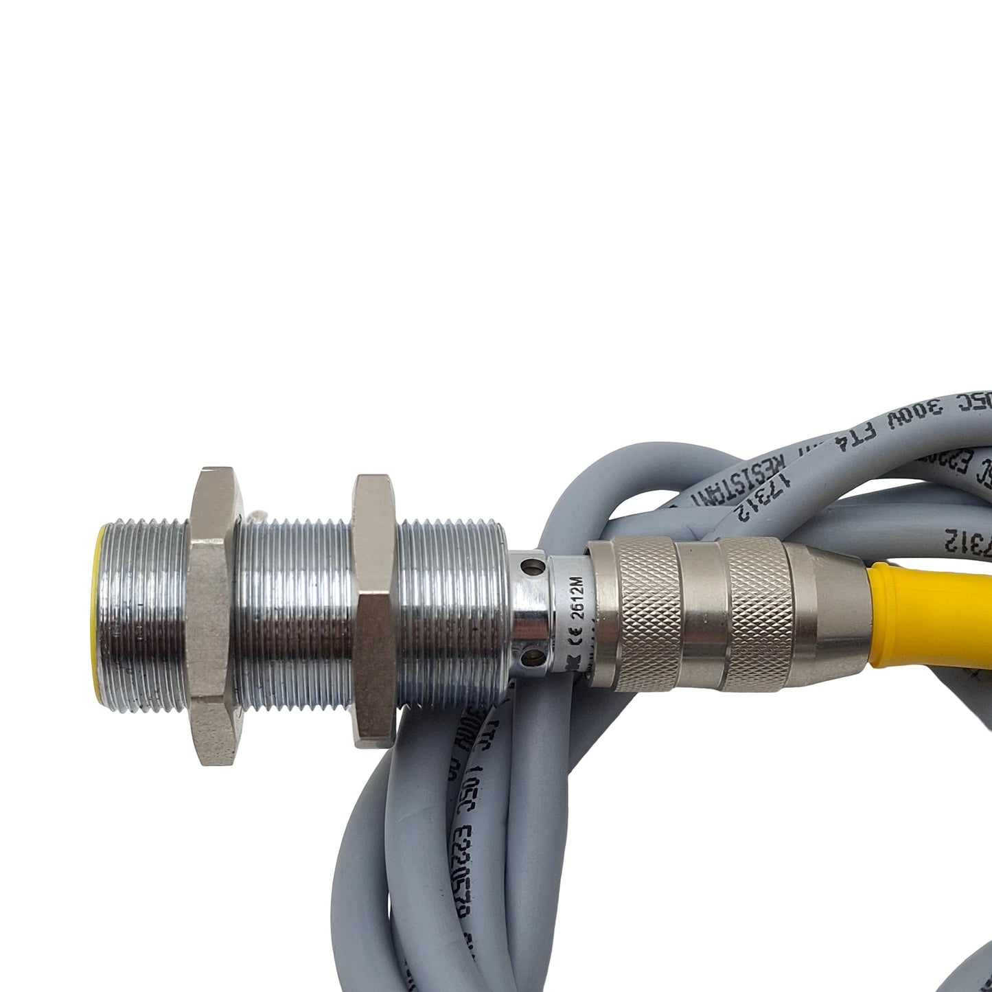 Used Turck Bi5-M18-VP4X-H1141 Inductive Sensor, PNP, 5mm Range, 10-65VDC, M18 x 1