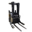 Used Crown RR5010-35 Narrow Aisle Reach Truck W/ Sideshift 3500Lbs Cap 198" Lift 24V