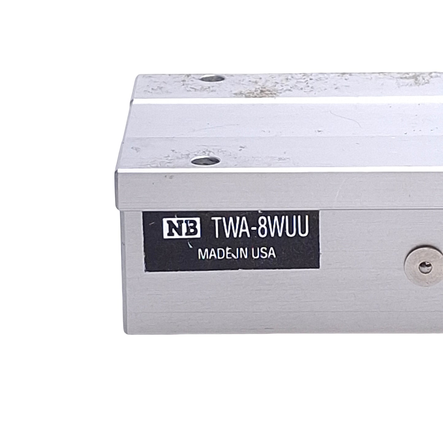 Used NB Linear TWA-8WUU Linear Rail Bearing Pillow Block, ø1/2in x 3.5in Length