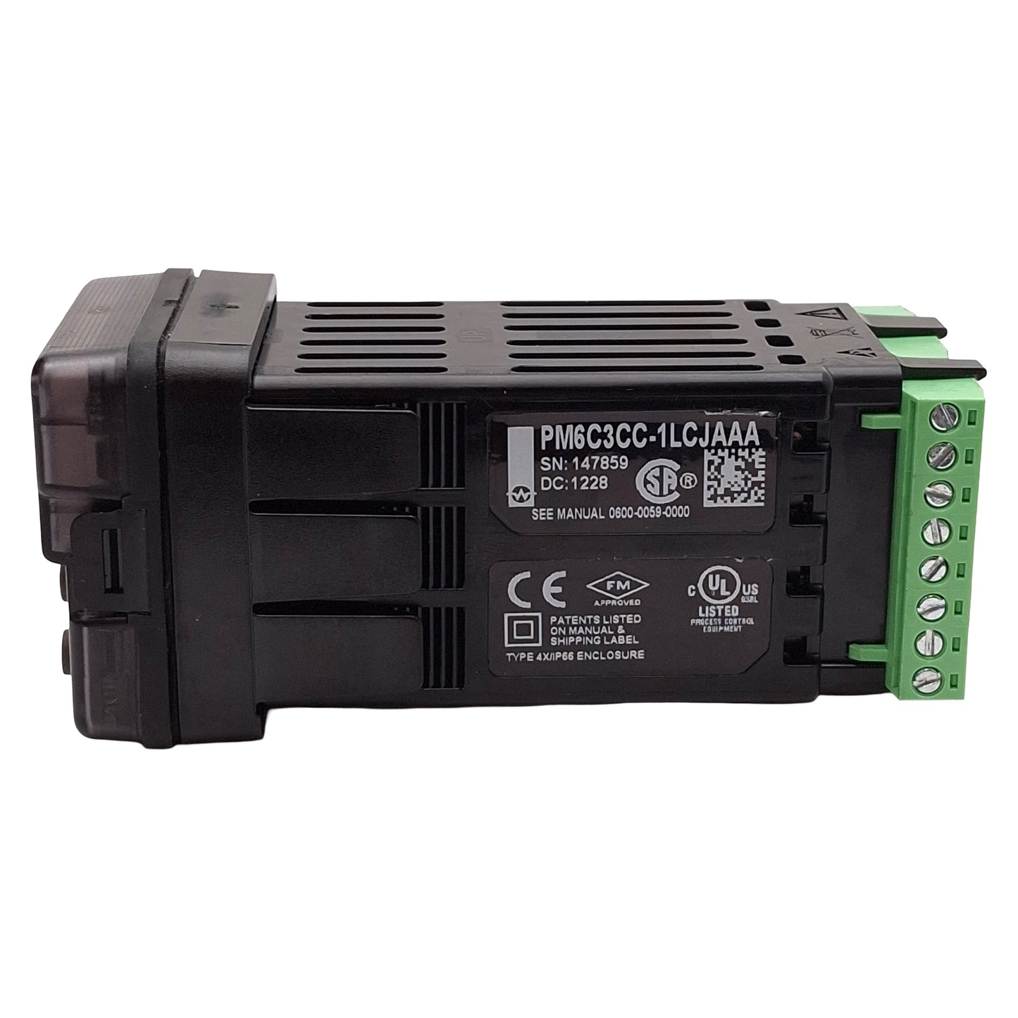 Used Watlow PM6C3CC-1LCJAAA EZ-ZONE PM Limit Controller, 24VAC/15-36VDC, 1/16 DIN