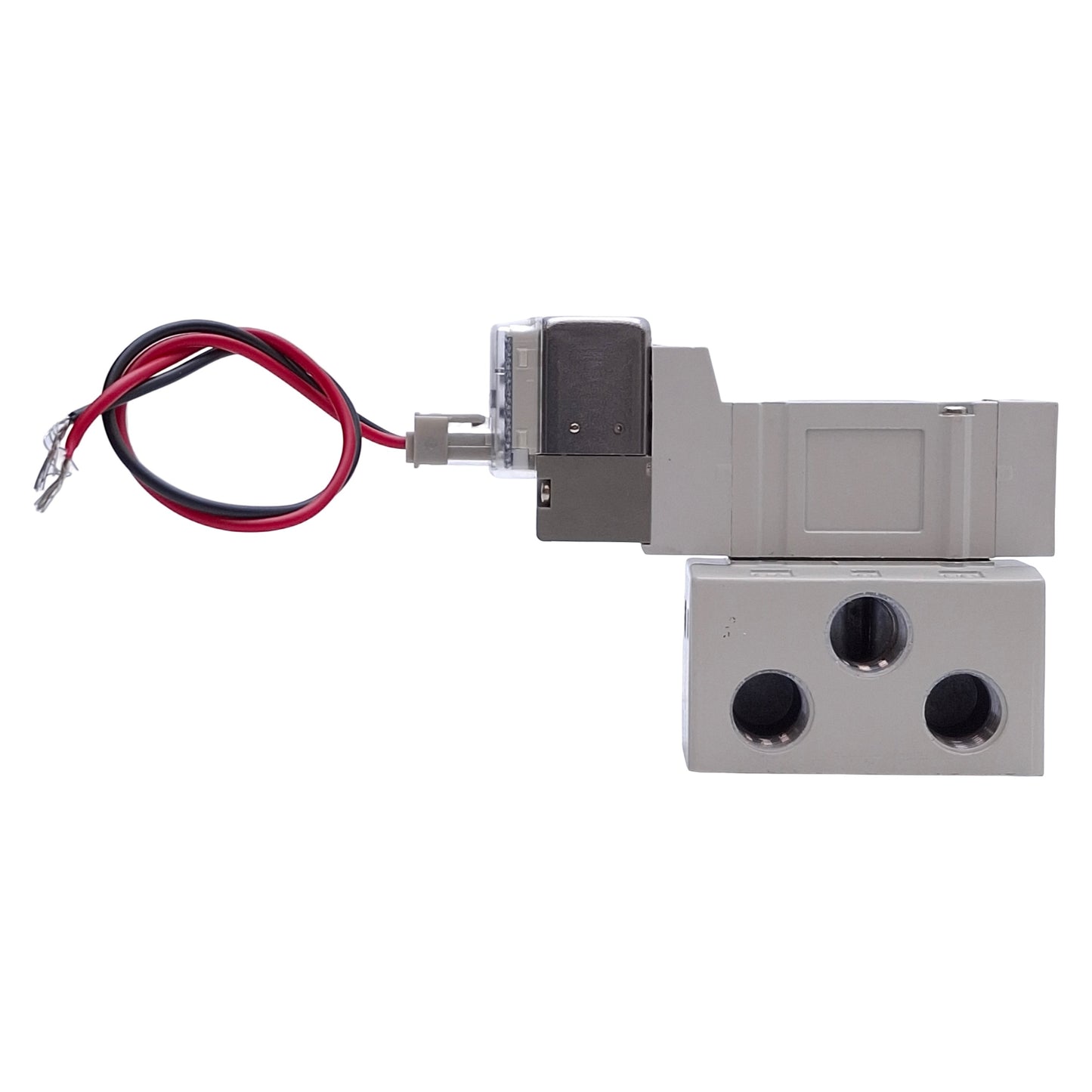 Used SMC SYJ5140-5LZ-01T Solenoid Valve 2-Position 5-Port, 1/8" NPT, 24VDC Coil