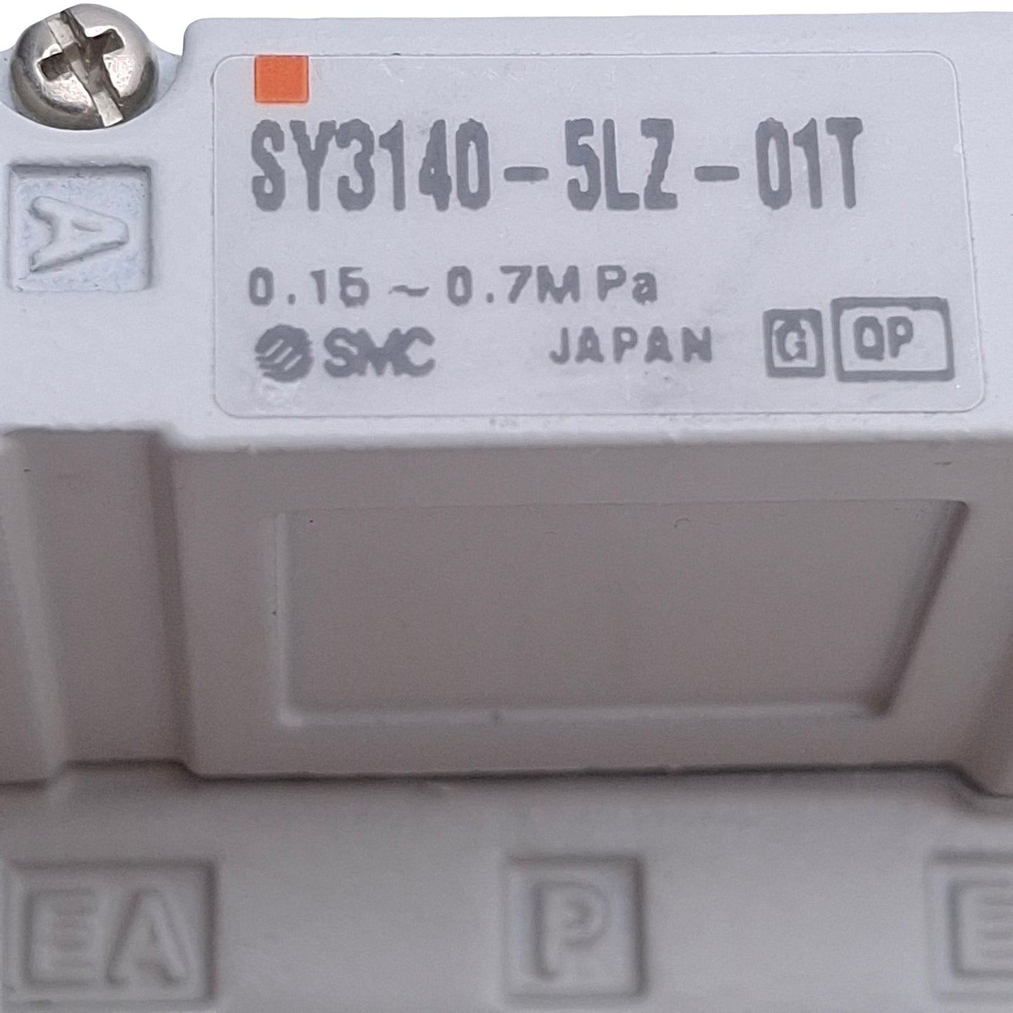Used SMC SYJ5140-5LZ-01T Solenoid Valve 2-Position 5-Port, 1/8" NPT, 24VDC Coil