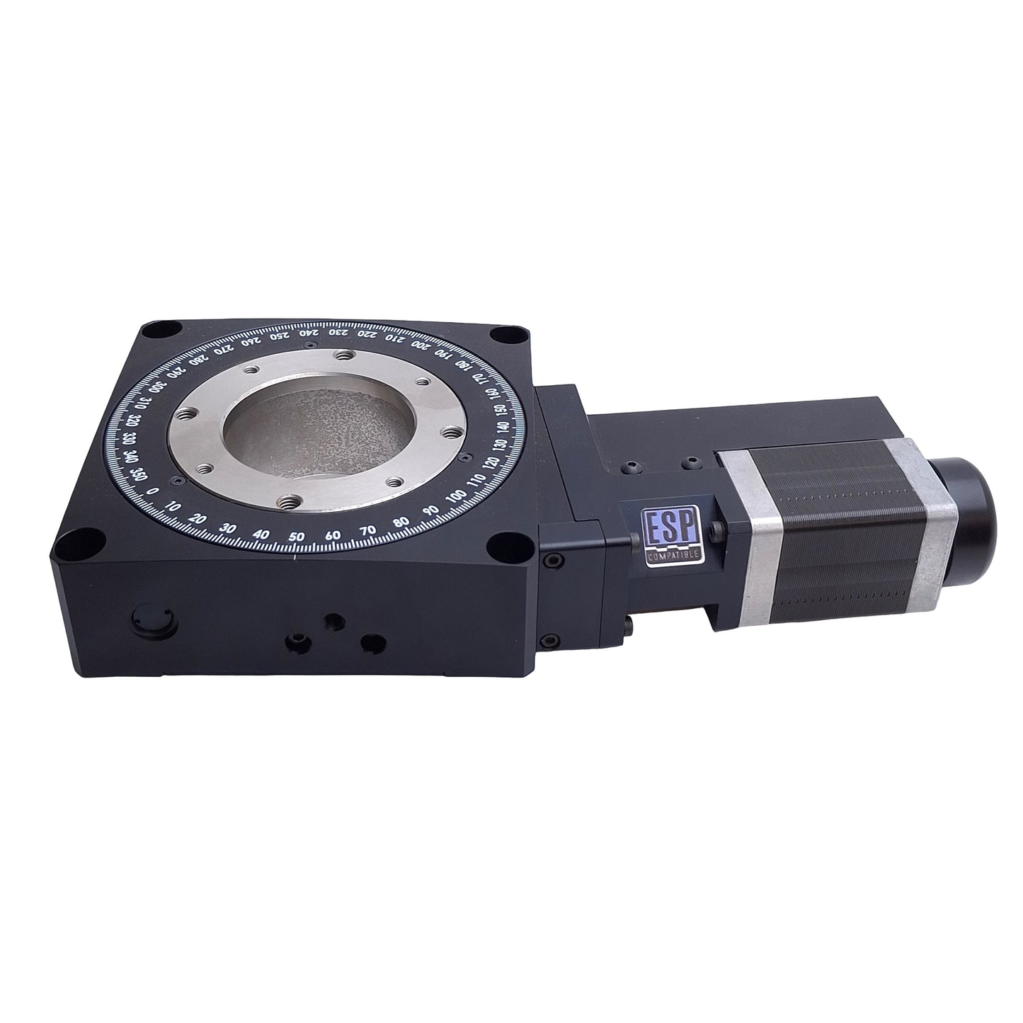 Used Newport URS100BPP Motorized Rotation Stage, 360° Cont., 300N Capacity, 40°/s Max