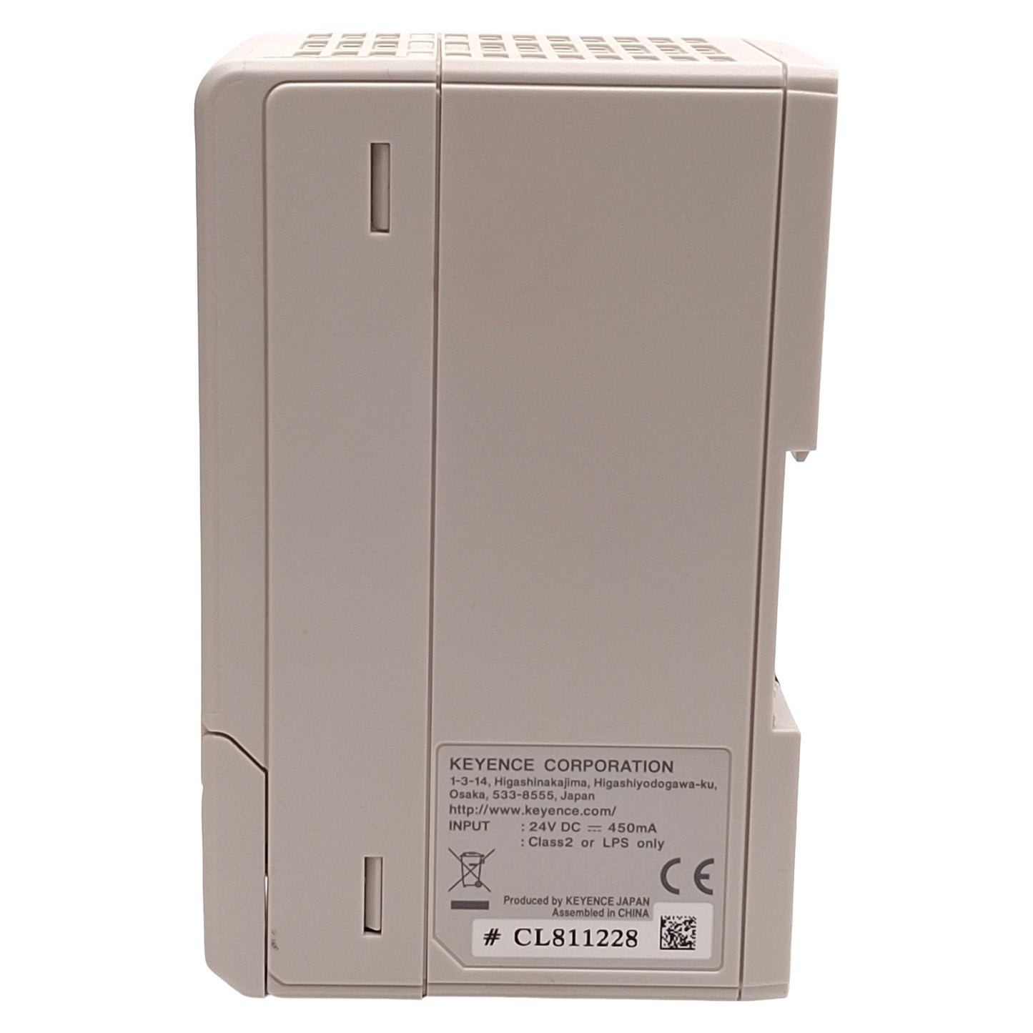 Used Keyence SJ-M300 Spot Type Amplifier Unit For Micro Static Eliminator, 24VDC