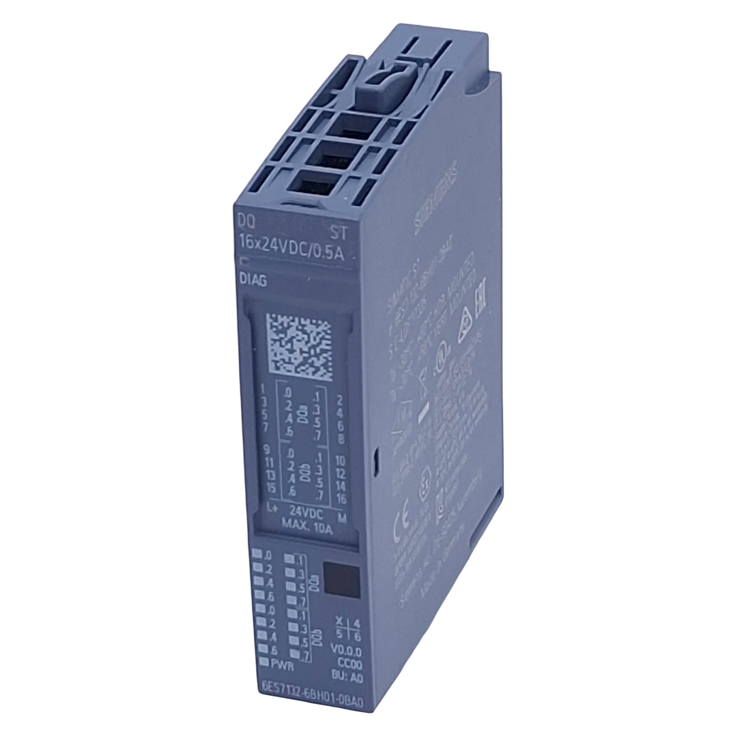 Used Siemens 6ES7132-6BH01-0BA0 Digital Output Module For Simatic ET 200SP, 24VDC