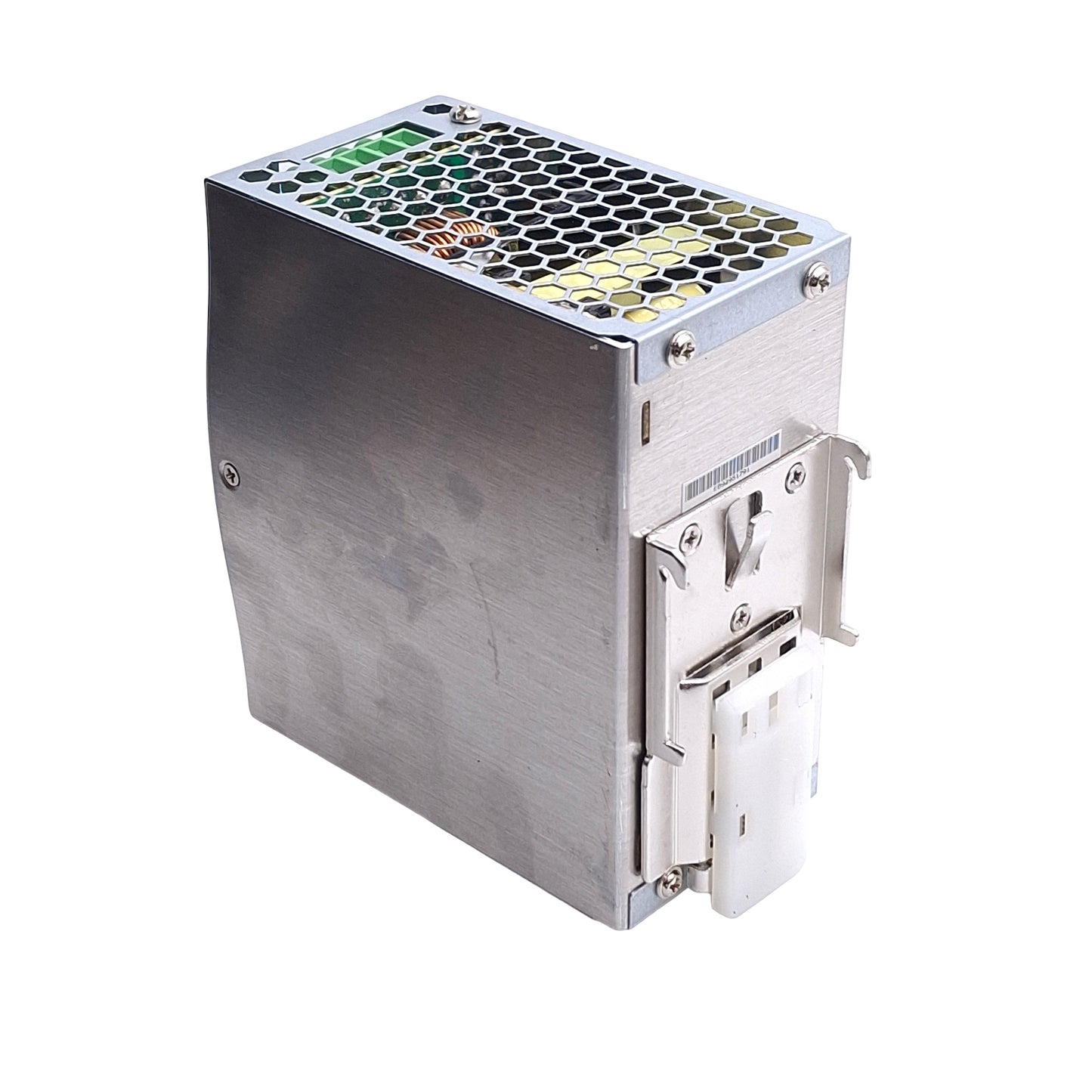 Used Meanwell NDR-240-24 Power Supply, 100-240VAC 2.8A Input, 24VDC 10A Output, 240W