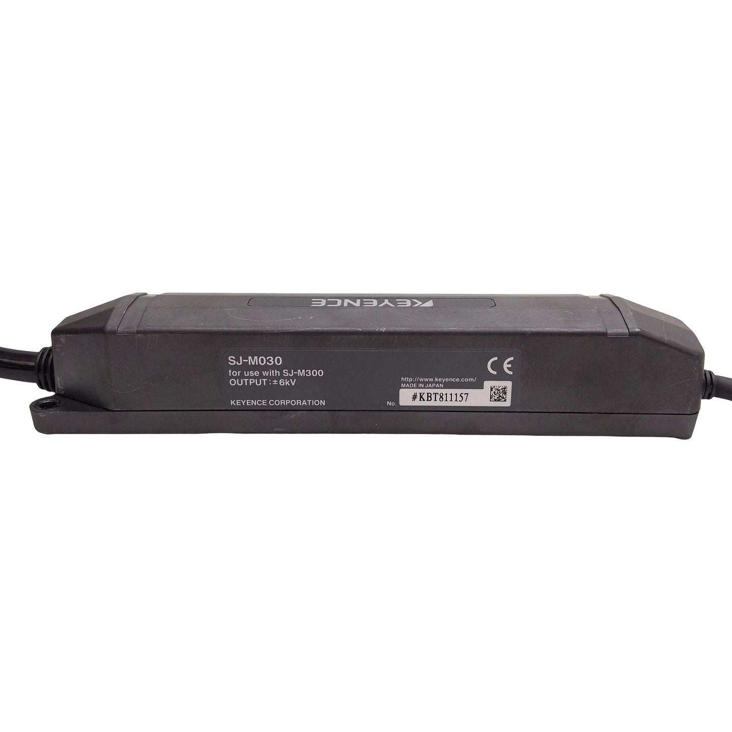 Used Keyence SJ-M030 Micro Static Eliminator Spot Type Main Unit, 164mm 0.2MPa 24VDC
