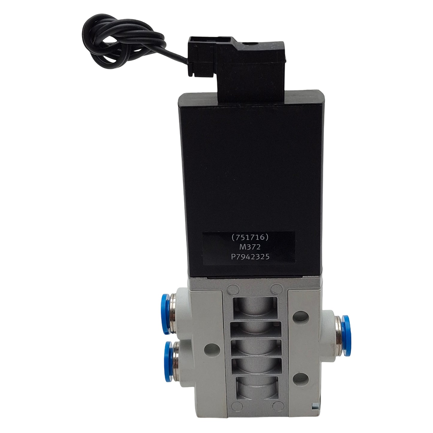 Used Festo MHE3-M1H-3/2G-QS-6 Solenoid Valve, 3/2-Way, -0.9-8bar, QS-6, 24VDC Coil