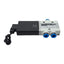Used Festo MHE3-M1H-3/2G-QS-6 Solenoid Valve, 3/2-Way, -0.9-8bar, QS-6, 24VDC Coil