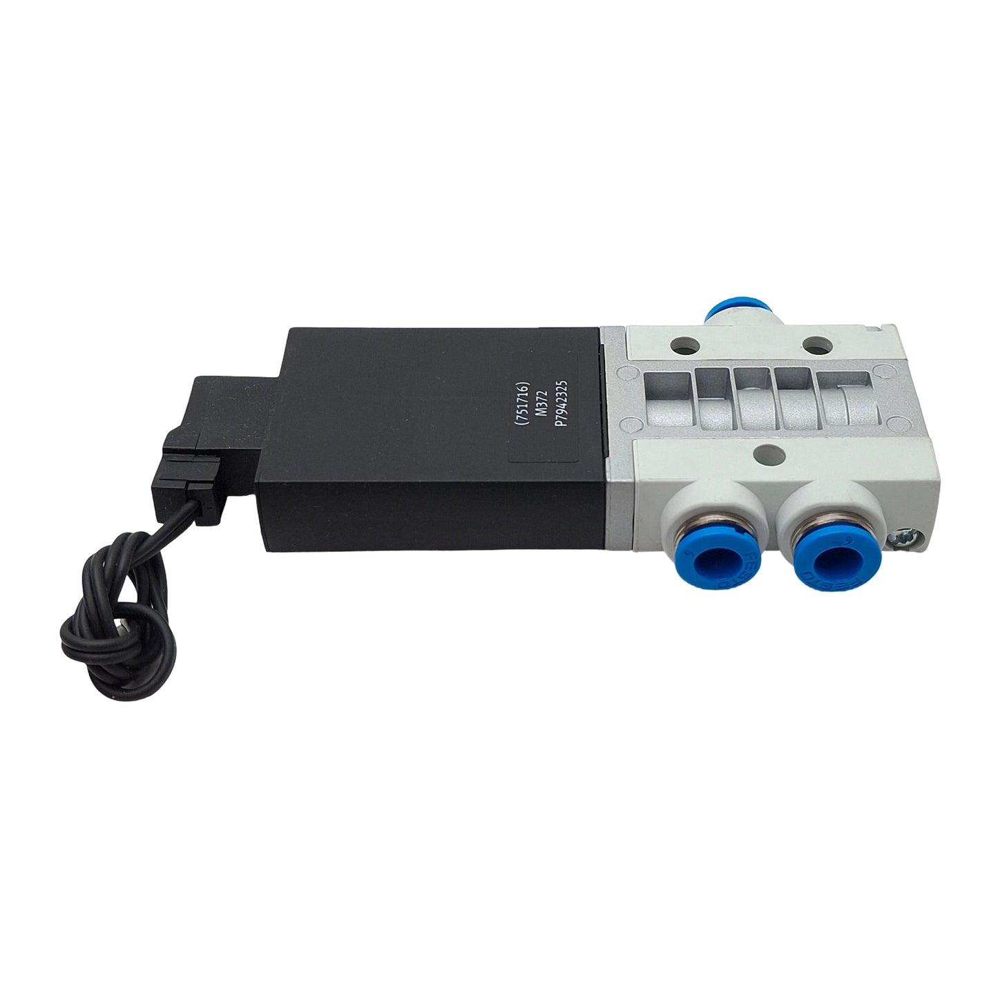 Used Festo MHE3-M1H-3/2G-QS-6 Solenoid Valve, 3/2-Way, -0.9-8bar, QS-6, 24VDC Coil