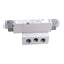 Used SMC VQZ3450B-5L1-X568 Solenoid Valve, 5/3-Way, 0.15-0.7MPa, 24VDC Coil Voltage