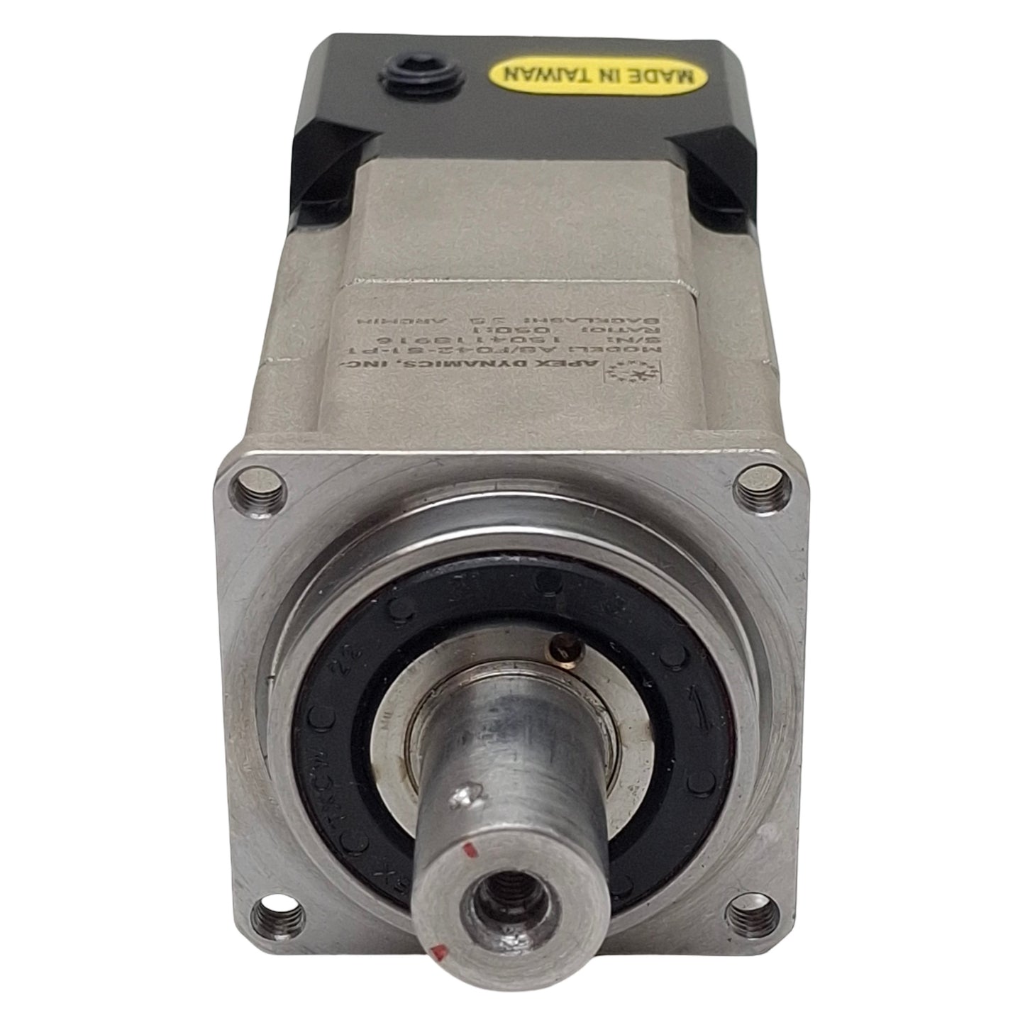 Used Apex Dynamics AB/F042-S1-P1 Planetary Gearbox, 2-Stage 50:1 Ratio, 22Nm, 5000rpm