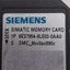 Used Siemens 6ES7954-8LE03-0AA0 SIMATIC S7 Memory Card For S7-1x00 CPU/SINAMICS, 12MB