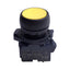Used Allen Bradley 800FP-F5 Momentary Flush Non-Illuminated Yellow, Pushbutton 1NO