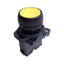 Used Allen Bradley 800FP-F5 Momentary Flush Non-Illuminated Yellow, Pushbutton 1NO