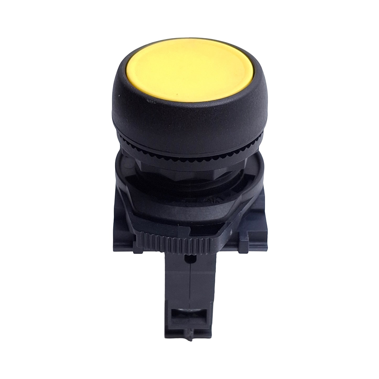 Used Allen Bradley 800FP-F5 Momentary Flush Non-Illuminated Yellow, Pushbutton 1NO