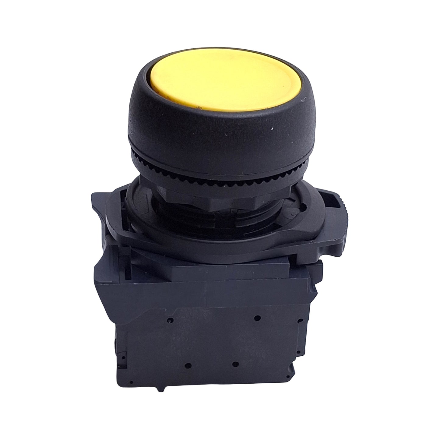 Used Allen Bradley 800FP-F5 Momentary Flush Non-Illuminated Yellow, Pushbutton 1NO