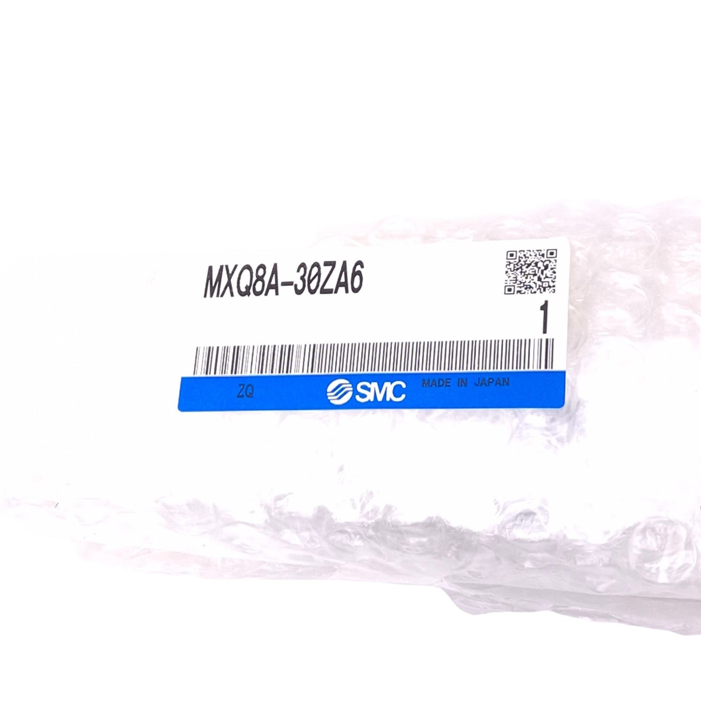 New SMC MXQ8A-30ZA6 Air Slide Table, 8mm Bore, 30mm Stroke, M5, 0.7MPa Max