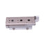 New SMC MXQ8A-30ZA6 Air Slide Table, 8mm Bore, 30mm Stroke, M5, 0.7MPa Max